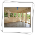Vedere interioara casa lemn Model  FRG 45 (22P+22E) + 8T +8B