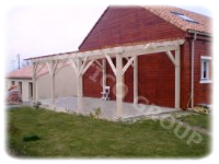 Wooden carport FRG 6051 - LB