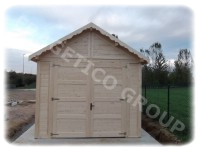 Wooden garage FRG 427540 - P