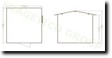 Little house in panels FRG 252520 - CU