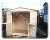 Good weather version - With the doors opened at 90� is formed a supplementary horizontal support 