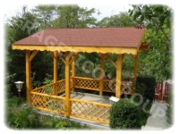 Foisor lemn FRG 3030-M- Patrat
