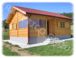Wooden house 43 sqm - code FRG 33 + 10T