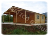 Wooden house 60 sqm- code FRG 40 + 20T