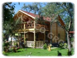 Wooden house 140 sqm - code FRG 92 (46 P + 46 E) + 24 T + 24B