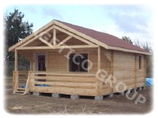 Wooden house 39 sqm - code FRG 32 + 7T