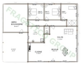 Wooden house plan - code FRG 210+42A