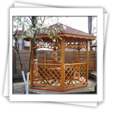 Gloriette hexagonale FRG 3000 avec le cote de 1,5 m