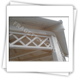 Gloriette octogonale FRG Glass avec le cote de 2.296 m 