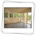 Vue interieure maison en bois Modele  FRG 45 (22P+22E) + 8T +8B