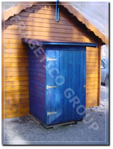 Abri en panneaux Modele  FRG 252520 - CU
