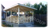 Kiosque jardin FRG 12 R