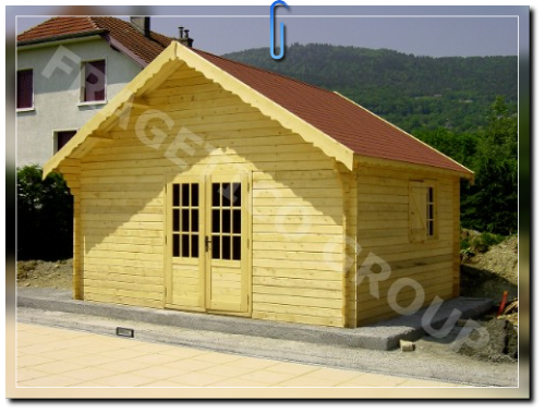 Abri en bois FRG 505028-C