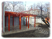 Pergola en bois