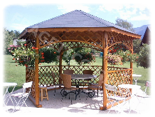 Gloriette en bois