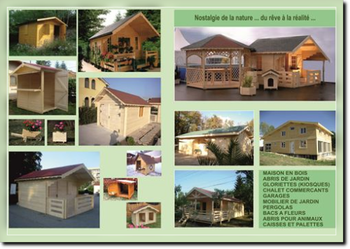 Chalets et abris en bois