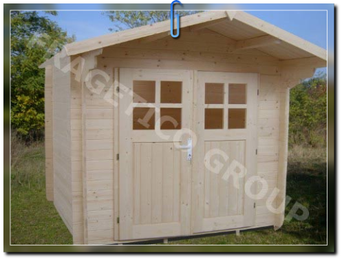Abri en bois Modele EKO 252528
