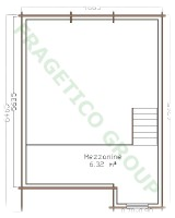 Plan maison en bois Modele FRG 34(28P+6E)+7.5T