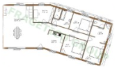 Plan maison en bois Modele FRG 139