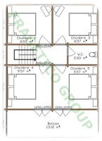 Mansarde maison en bois Modele P FRG 98(49P+49M)+27T+13B