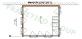 RDC maison en bois Modele FRG 45 (22P+22E) + 8T +8B
