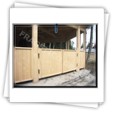 Foisorul patrat FRG 6800 cu latura de 3,4 m