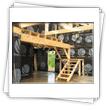 Casa cu peretii din panouri premontate tip osatura-platforma sau timber frame cu placare exterioara cu polistiren iar la interior cu lemn si rigips -detaliu de montaj