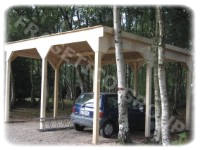 Carport lemn FRG 6051 - EL