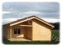 Casa din lemn 103 m2 - Model FRG 85 + 18T