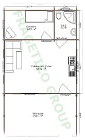 Plan casa din lemn Model FRG 33+10T