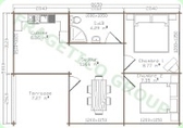 Plan casa din lemn Model FRG 43+7T