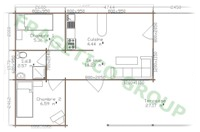 Plan casa din lemn Model P FRG 35+27T
