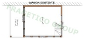 Etaj casa din lemn Model FRG 45 (22P+22E) + 8T +8B