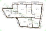 Plan parter casa lemn FRG 187 + 12T