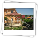 Gazebo esagonalel FRG 4000 con il lato di 2 m
