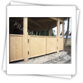 Gazebo quadrato FRG 6800 con il lato di 3,4 m