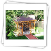 Gazebo Quadrato 3 x 3 m