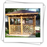 Gazebo Quadrato 3 x 3 m