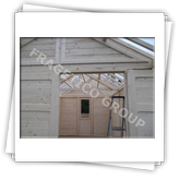 Garage in legno modello FRG 427540 - P