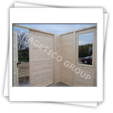 Garage in legno modello FRG 427540 - P