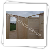 Garage in legno modello FRG 427540 - P