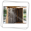 Casa con pareti di pannelli premontati tipo ossatura - piattaforma o timber frame - vista durante il montaggio
