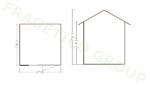 Casetta FRG 252520 - CP