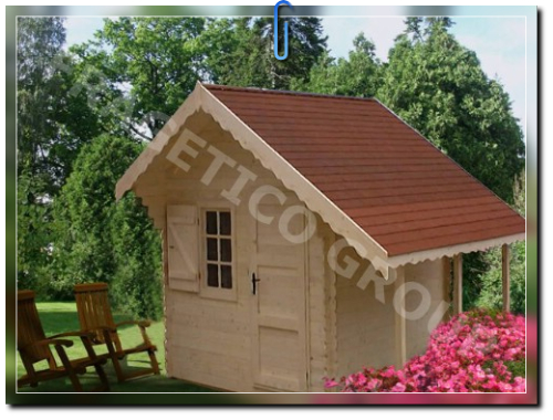 Casetta legnoo FRG 252528-S+S