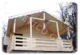 Casa in legno37 m2 - Modello FRG 28 + 9T