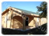 Casa in legno 81 m2 - Modello FRG 72 + 9T