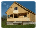 Casa in legno 94 m2 - Modello FRG 84 (37P + 47E) + 10 T