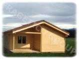 Casa in legno 103 m2 - Modello FRG 85 + 18T