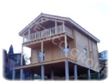 Casa in legno 124 m2 - Modello FRG 90 (45P + 45E) + 22T + 12B