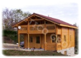 Casa in legno 154 m2 - Modello FRG 124 (62P + 62E) + 15T + 15B